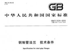 GBT9124-2010钢制管法兰技术条件