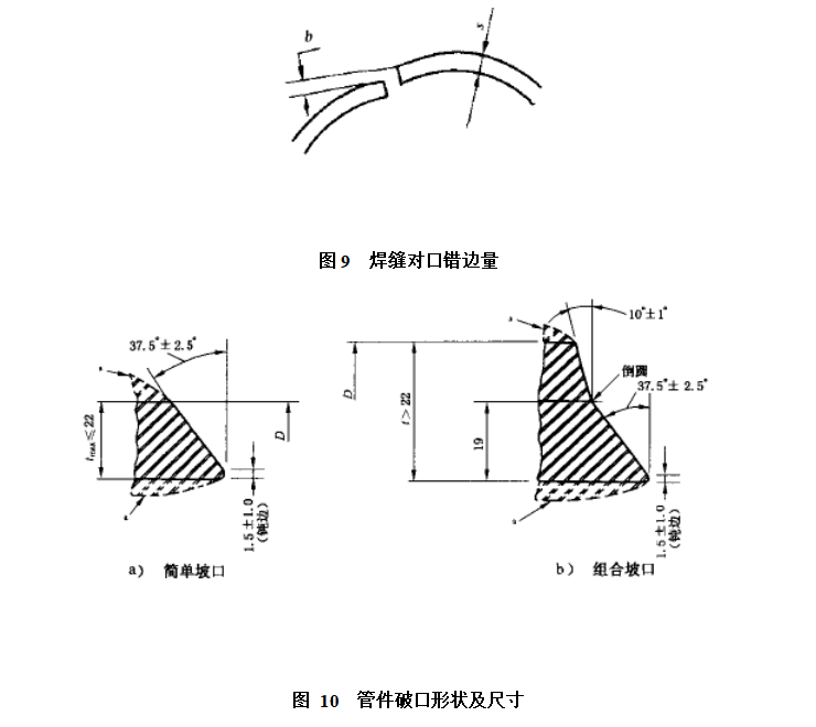 焊缝及坡口