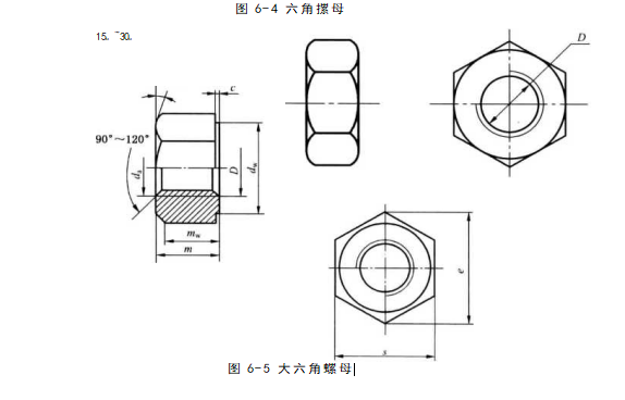 螺母的图